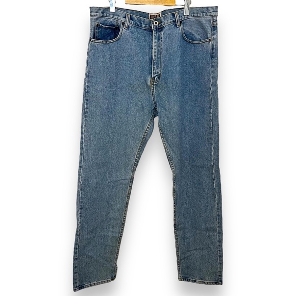 Nevada Vintage Light Wash Straight Leg Jeans - Picture 5 of 9